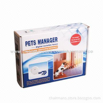 Wireless Pet Manager with Digital Invisible Fence, 50-300cm Diameter